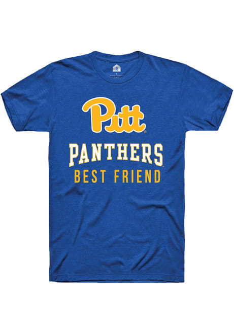 Pitt Panthers Blue Rally Best Friend Royal Short Sleeve T Shirt