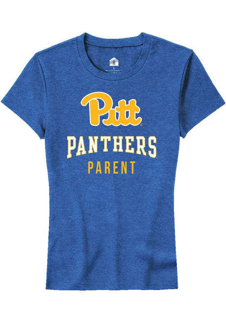 Pitt Panthers Blue Rally Parent Short Sleeve T-Shirt