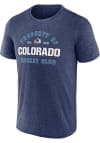 Main image for Colorado Avalanche Navy Blue Property Of Poly Short Sleeve T Shirt