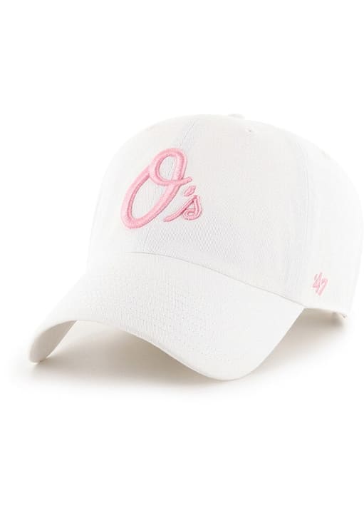 47 Baltimore Orioles Clean Up Adjustable Hat - White