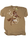Main image for Western Michigan Broncos State Outline Short Sleeve T Shirt - Brown