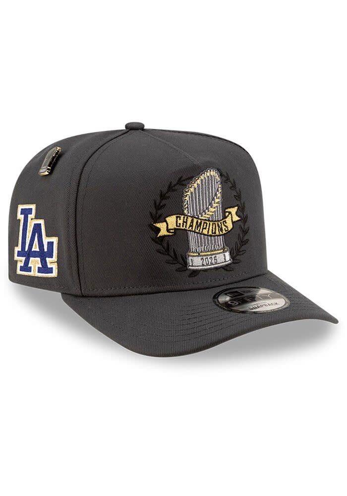 応援グッズ  GAME NEW ERA Los Angeles Dodgers Los Angeles Dodgers New Era CHARCOAL Locker Room 2025 World Series