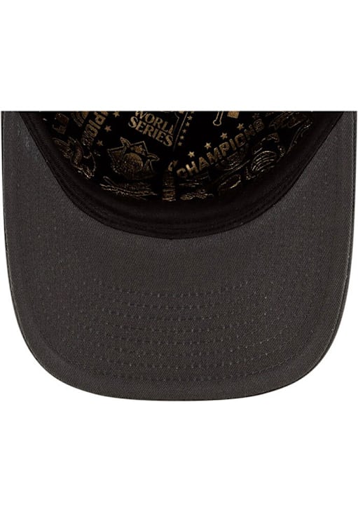 New Era Los Angeles Dodgers Charcoal Locker Room 2025 World Series Champs Parade 9FIFTY A-Frame Me..