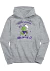 Main image for Toddler Northwestern Wildcats Grey Vive La Fete Dino-Riffic Long Sleeve Hooded Sweatshirt