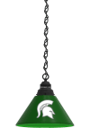 Main image for Black Michigan State Spartans Single Billiard Lamp