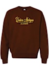 Main image for Womens Western Michigan Broncos Brown Summit Sportswear Alumni Crew Sweatshirt