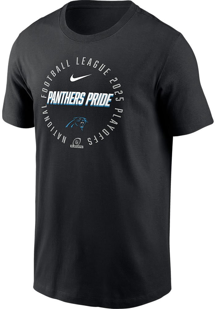 Nike Carolina Panthers BLACK 2025 Playoff Participant Highlight