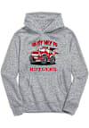 Main image for Toddler Rutgers Scarlet Knights Grey Vive La Fete On My Way Long Sleeve Hooded Sweatshirt