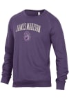 Main image for Alternative Apparel James Madison Dukes Mens Purple Champ Long Sleeve Fashion Sweatshirt