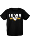 Main image for Youth Black Iowa Hawkeyes Big Ten Baseball Short Sleeve T-Shirt