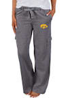 Main image for Womens Iowa Hawkeyes Charcoal Concepts Sport Trackside Cargo Loungewear Sleep Pants