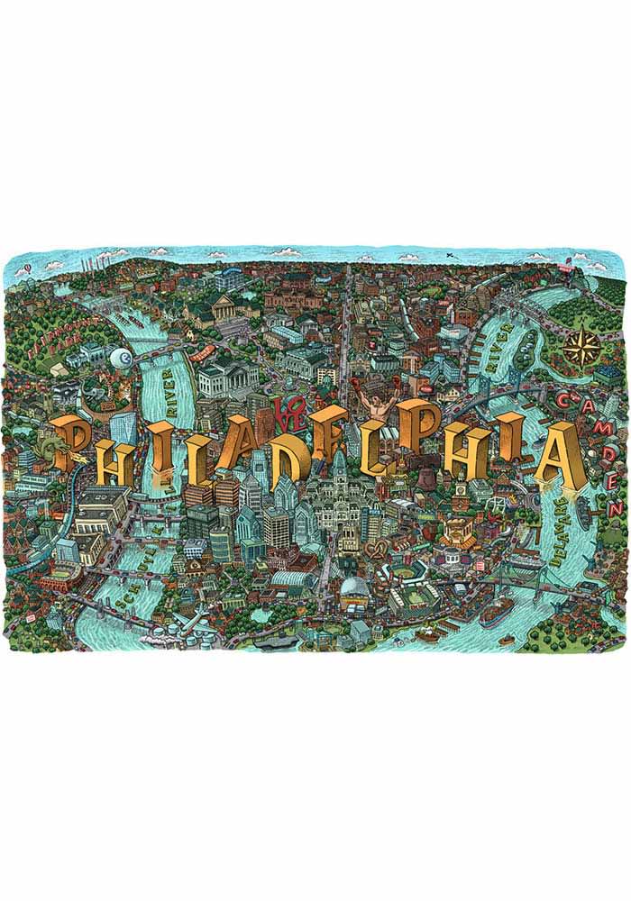 Lais Puzzle 'Schuylkill Fluss Durch Philadelphia' – 1000 Teile, Hochwertig Gestanzt, Mit Motiv-Schachtel