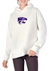 Main image for Womens White K-State Wildcats Kadi Pullover Hooded Sweatshirt