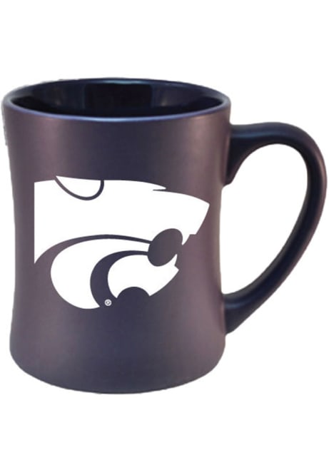 Purple K-State Wildcats 16 oz Primary Full Color Logo Mug