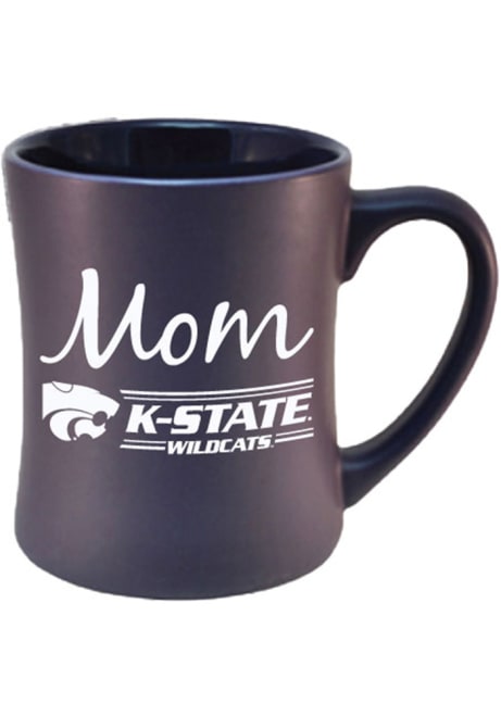 Purple K-State Wildcats 16 oz Mom Script Mug