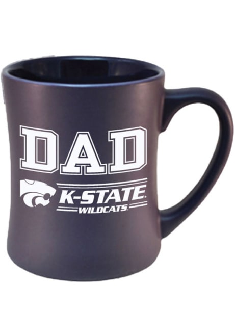 Purple K-State Wildcats 16 oz Dad Mug