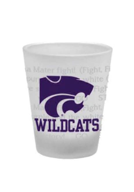 Purple K-State Wildcats 1.5 oz Fight Song Shot Glass