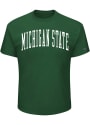 Michigan State Spartans Arch Name T-Shirt - Green