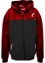 Cincinnati Bearcats Fleece Contrast Zip Sweatshirt - Red