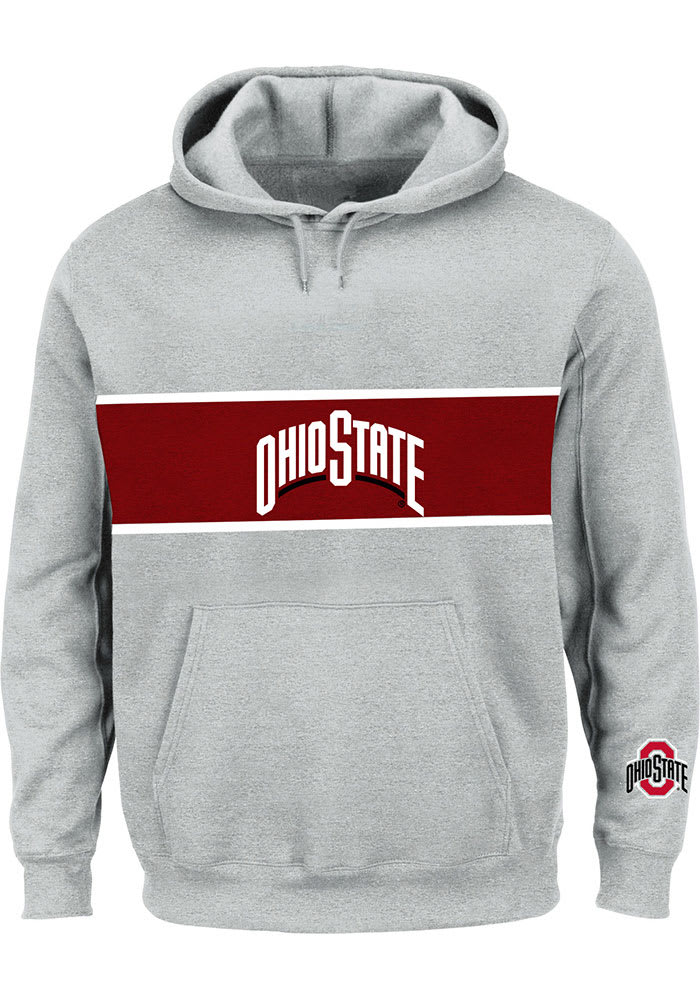 Ohio state grey hoodie best sale