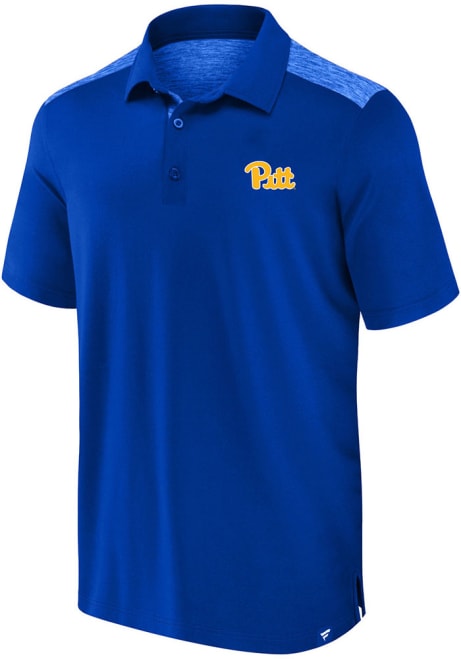 Blue Pitt Panthers Contrast Big and Tall Polo