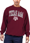 Main image for Texas A&M Aggies Mens Maroon Arch Big and Tall Crew Sweatshirt