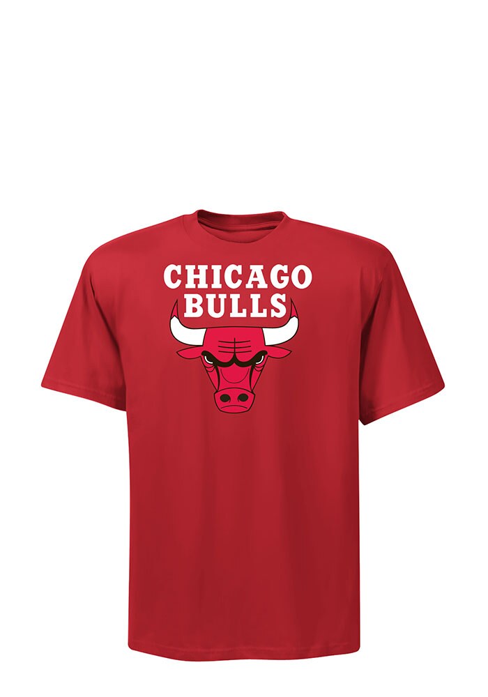 chicago bulls red shirt