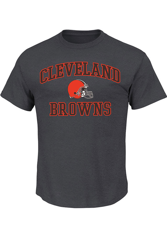 دروج تخزين Cleveland Browns Heart & Soul White T-Shirt سبنر