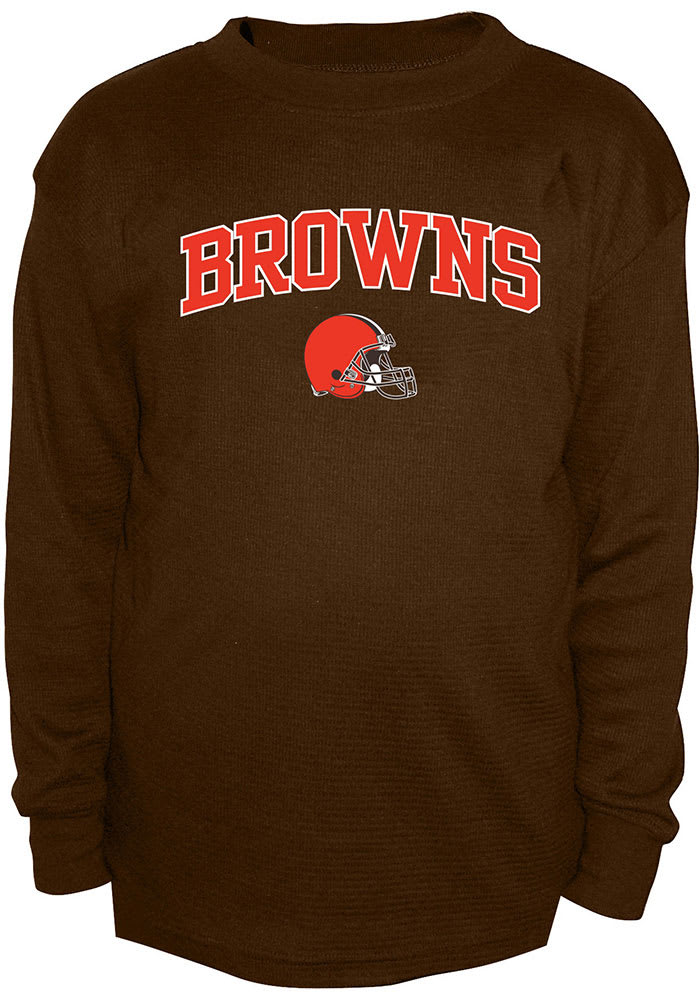 Cleveland browns thermal shirt hotsell