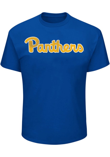 Pitt Panthers Pigment Big and Tall T-Shirt - Blue