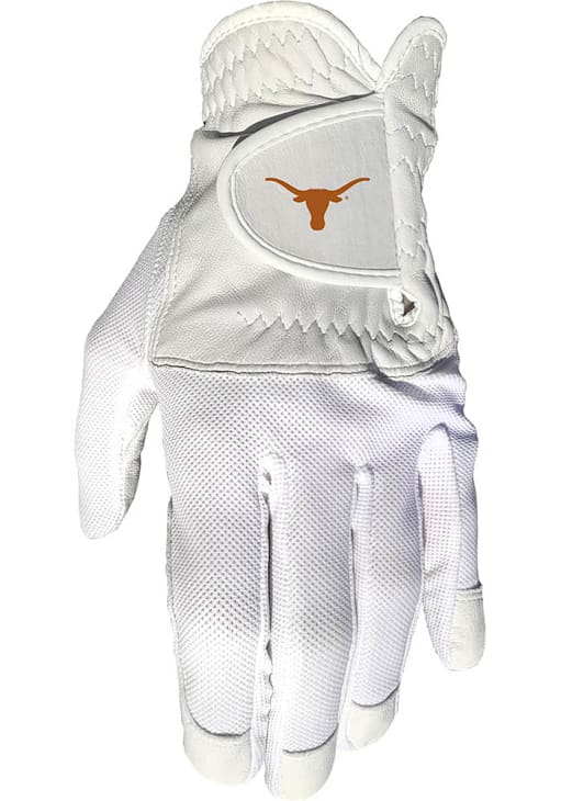Texas Longhorns White Cool Mesh Golf Gloves