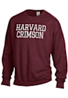Main image for Mens Harvard Crimson Maroon ComfortWash Garment Dyed Crew Sweatshirt