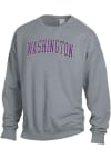 Main image for Mens Washington Huskies Charcoal ComfortWash Garment Dyed Crew Sweatshirt