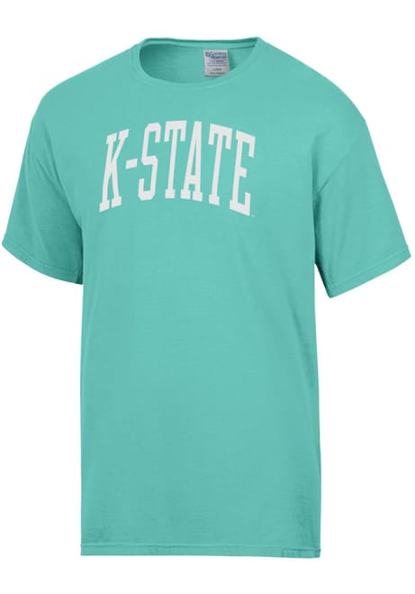 K-State Wildcats Green ComfortWash Garment Dyed Short Sleeve T Shirt