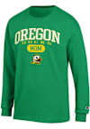 Main image for Mens Oregon Ducks Green Champion Pill Box Mom Jersey Tee