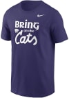 Main image for K-State Wildcats Purple Nike Aer Lingus College Football Classic Short Sleeve T Shirt