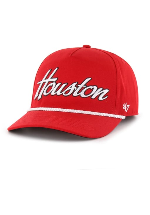 47 Houston Cougars Overhand Hitch Adjustable Hat - Red