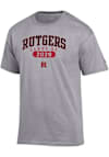 Main image for Rutgers Scarlet Knights Grey Champion Class of 2028 Jersey Short Sleeve T Shirt