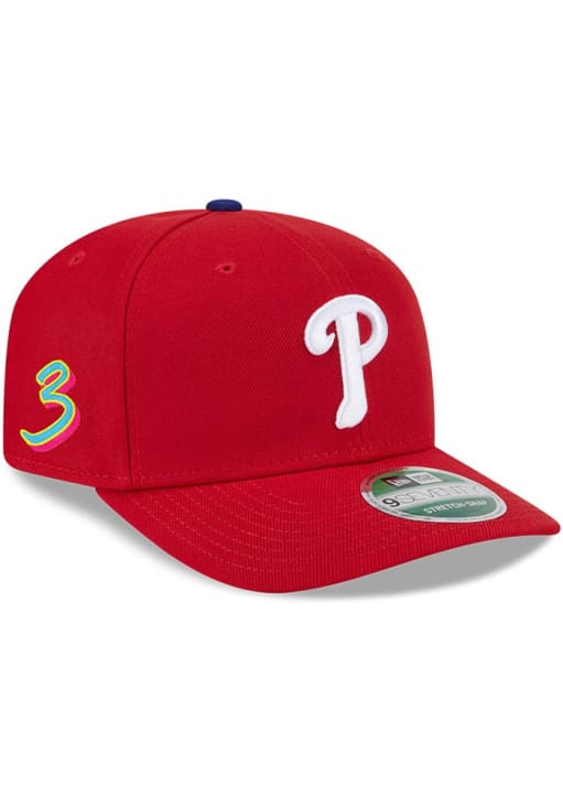 Bryce Harper Philadelphia Phillies 2025 Players Weekend Side Patch 9SEVENTY Adjustable Hat - Red