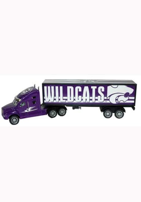 Purple K-State Wildcats Purple Semi Truck Toy Car