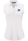 Main image for Womens Pitt Panthers White Cutter and Buck Vault Forge Eco Polo Shirt