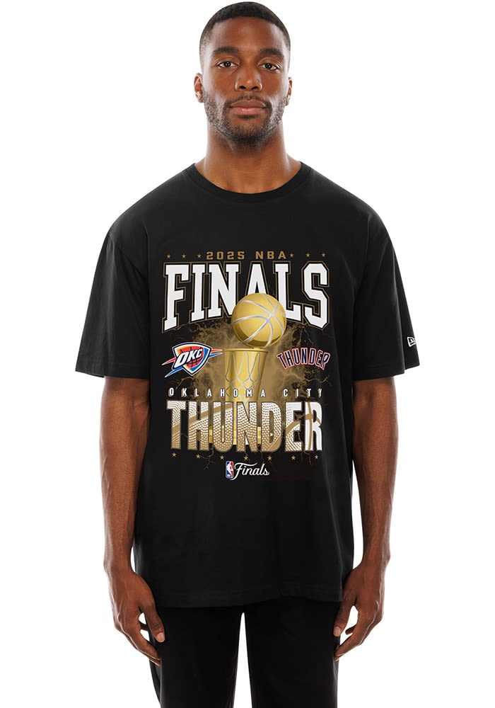 New Era Oklahoma City Thunder BLACK 2025 Finals Partcipant