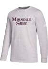 Main image for Adidas Missouri State Bears Mens Grey Fleece Crew Long Sleeve Crew Sweatshirt