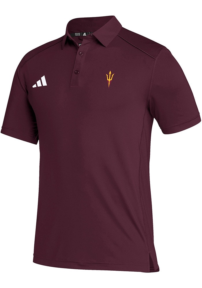 adidas maroon polo