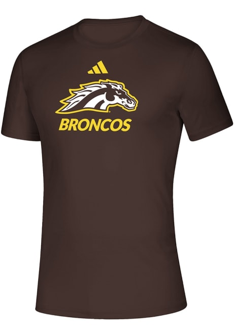 Western Michigan Broncos Brown Adidas Creator Short Sleeve T Shirt