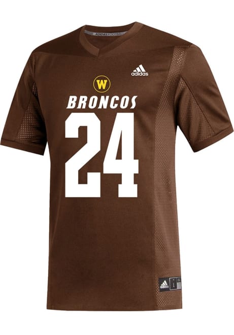 Mens Western Michigan Broncos Brown Adidas Replica Football Jersey