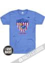 Kansas Jayhawks Rally Folds of Honor 41 Jayhawk Shield Fashion T Shirt - Blue