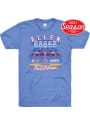 Kansas Jayhawks Rally Official Basketball T Shirt - Blue