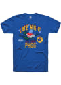 Kansas Jayhawks Rally Late Night In The Phog T Shirt - Blue