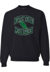 Main image for Rally North Texas Mean Green Mens Black Number One Tonal Long Sleeve Crew Sweatshirt